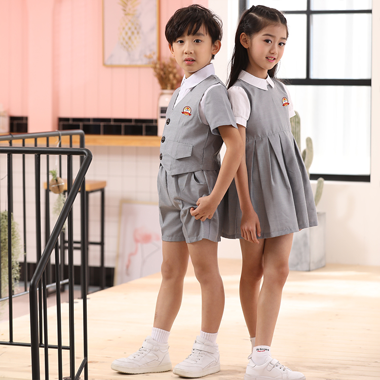 安伊宝宝儿童纯棉校服定制  园服批发  中小学幼儿园园服  校服厂家