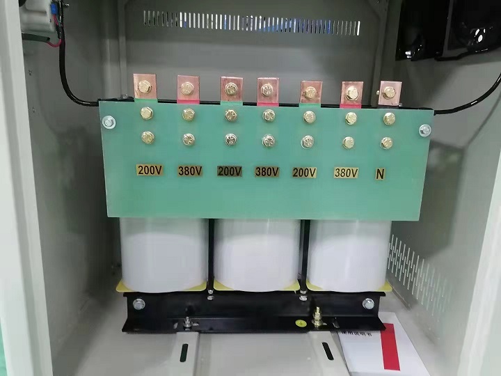 100KVA变压器 380V变200V  三相干式变压器