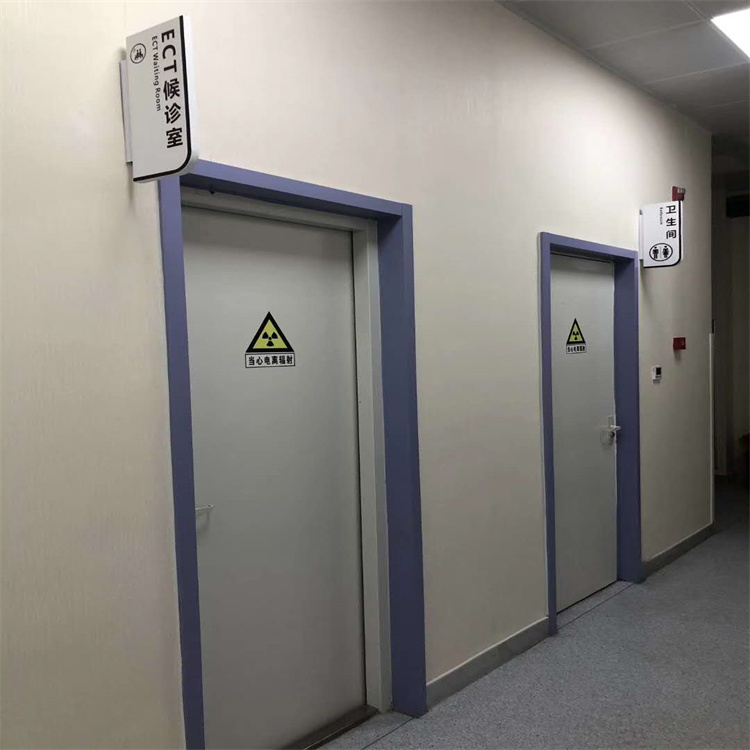 CT室 电动 射线防护铅门 检测探伤门 博创厂家销售  CT室铅门  电动铅门