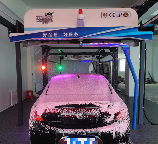 车博客专业无接触洗车机银豹款一台顶10个人，省时省力  全自动洗车机  智能洗车机