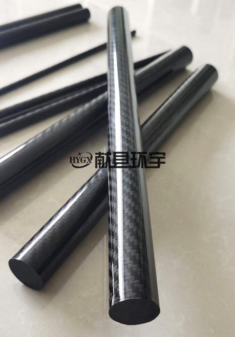 加工定制3K碳纤维棒耐高温高强度医疗器械用碳棒  碳纤维制品  3k碳纤维棒