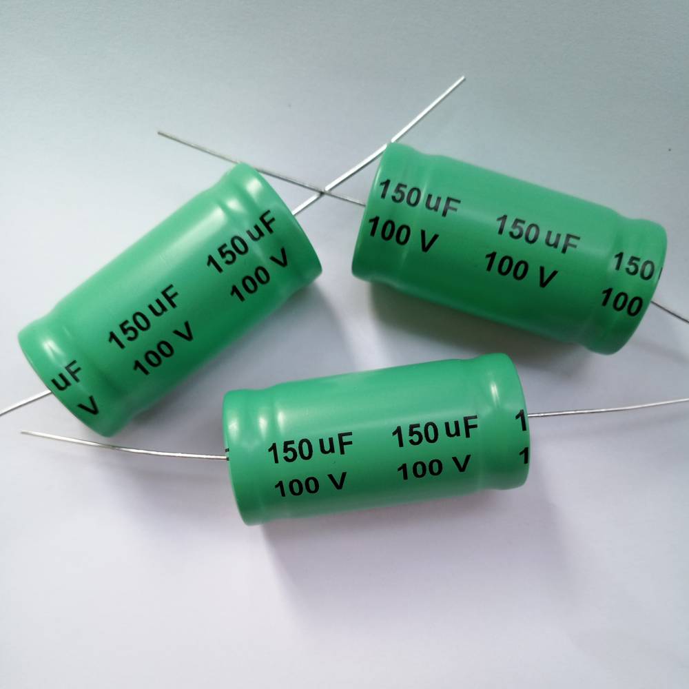 BP 卧式轴向音响功放无极铝电解电容 150UF 200V  无极性电解电容  DIP铝电解电容  NP/BP铝电解电容
