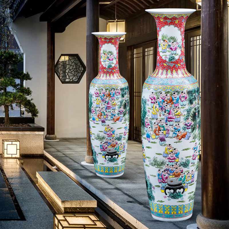 开业礼品大花瓶加字，乔迁新居礼品落地大花瓶摆件  公司开业大花瓶  乔迁礼品大花瓶