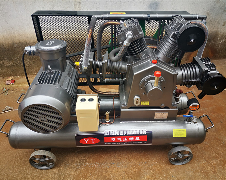 W-0.3/40型7.5kw活塞式空压机  100公斤活塞空压机  管道测压30公斤空压机  空压机配件