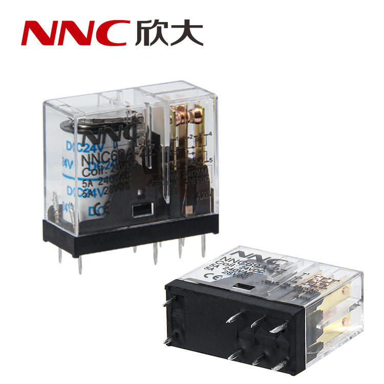 欣大NNC69A-2Z小型线路板式电磁继电器 转换型5A