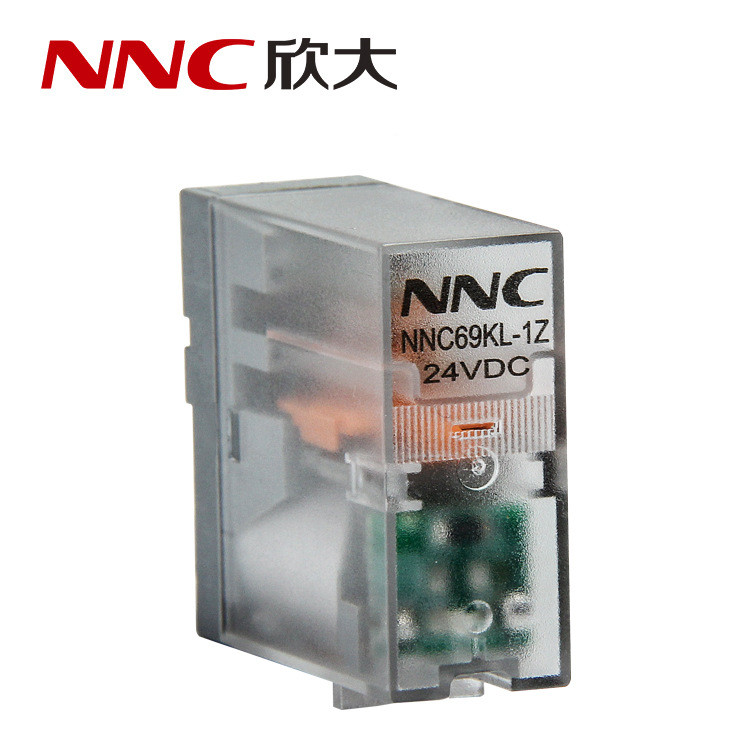 欣大NNC69KL-1Z小型带灯线路板式电磁继电器 转换型