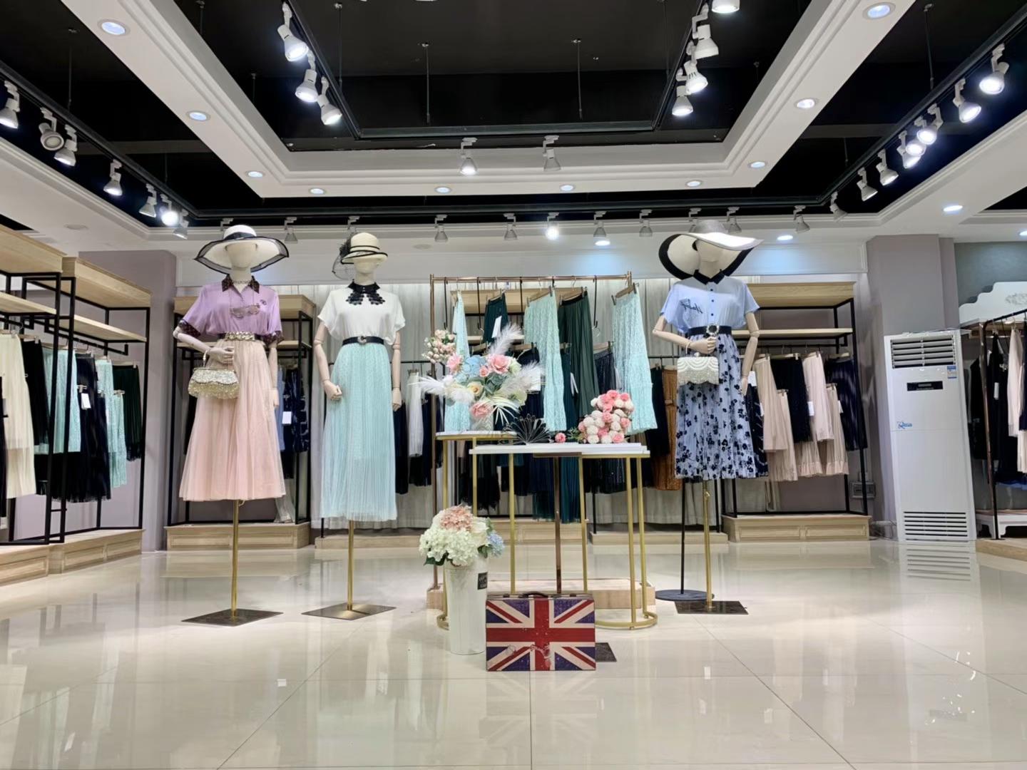 时尚女装茜娜半裙2022夏专柜下架女装库存打包拿货  女装折扣  女装尾货批发  女装库存尾货批发