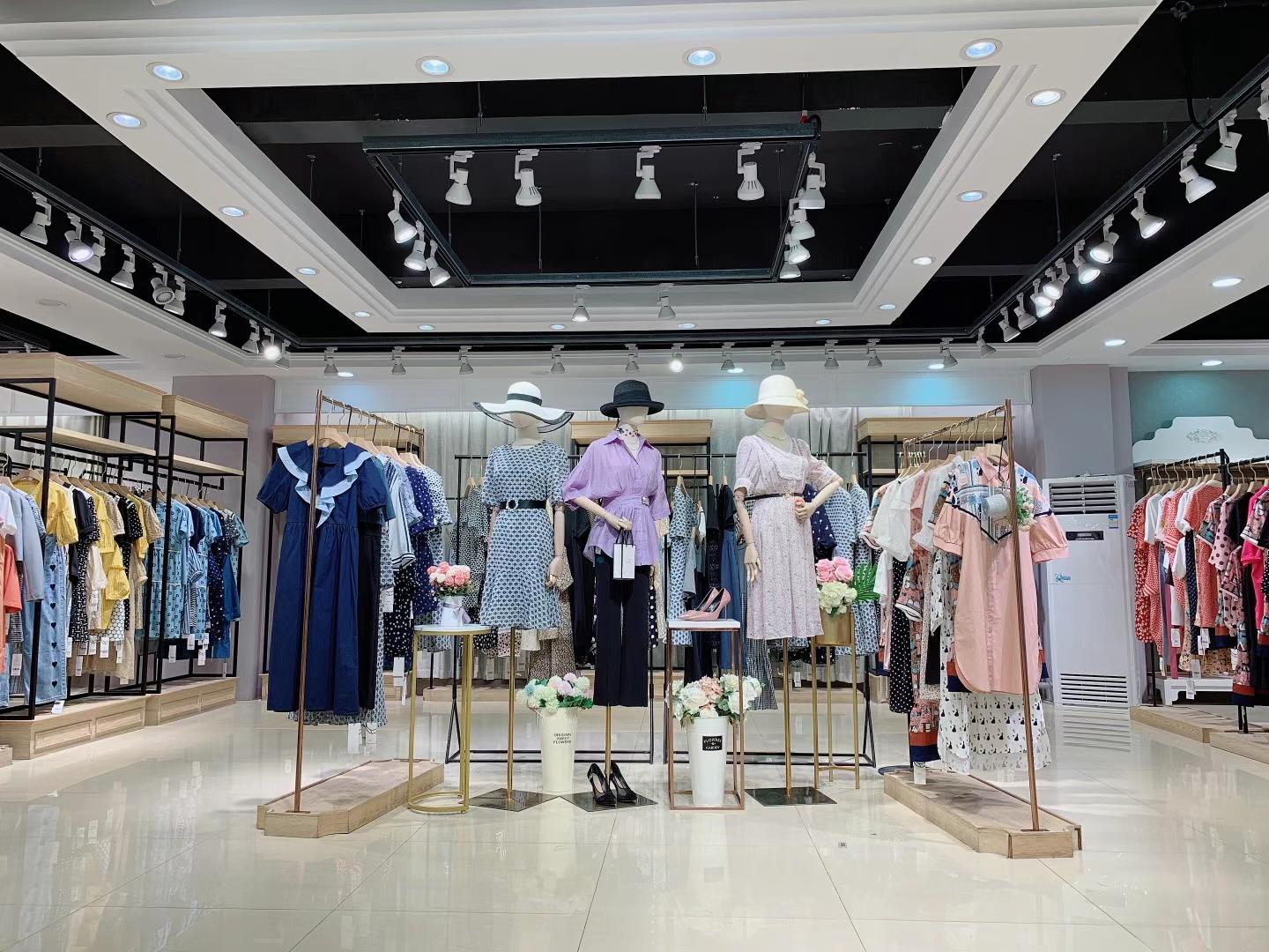 蒂言2022春商场撤柜品牌女装库存批发商场  女装折扣  女装尾货批发  女装库存尾货批发
