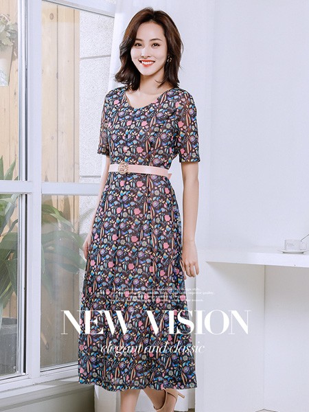 上海品牌杰西2022春夏专柜下架品牌折扣女装尾货批发  女装折扣  女装库存尾货批发