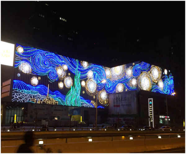 美轮美奂的灯饰画出租出售城市夜间灯光设计  灯光展  光影展