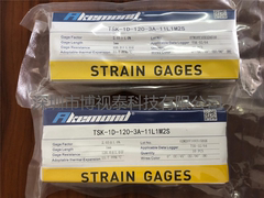供应单轴应变花阿克蒙德应变片TSK模拟应力测试  TSK应变片  Akemond应变片  应力应变测试