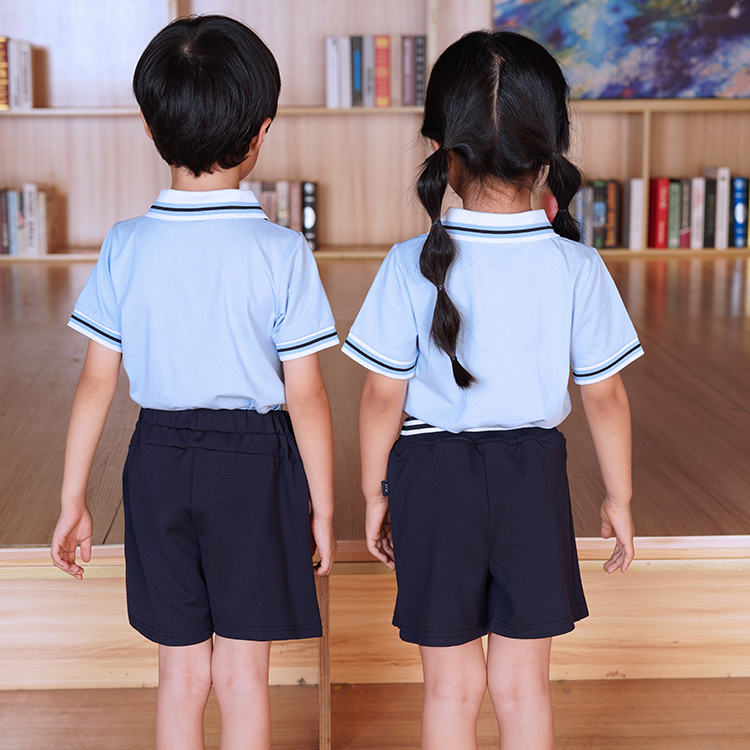 安伊宝宝夏季园服定做厂家  园服厂家  儿童园服  定制幼儿园园服