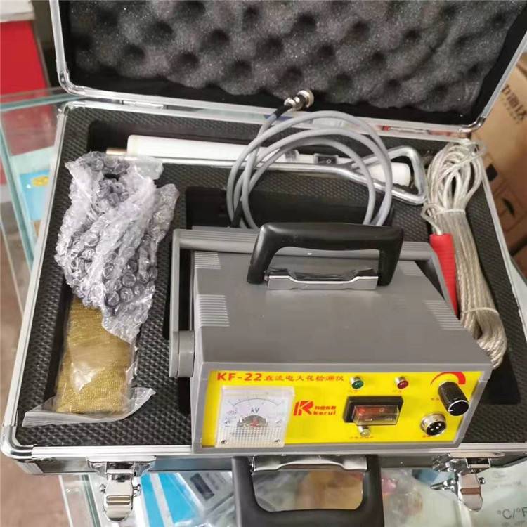 西安数显电火花检漏仪橡胶管道防腐直流电火花检测仪  防腐层检测仪  便携式电火花检测仪