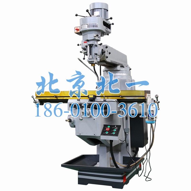 炮塔铣床M3立式铣床摇臂式金属切削M3数显铣床  台湾高速炮塔铣床