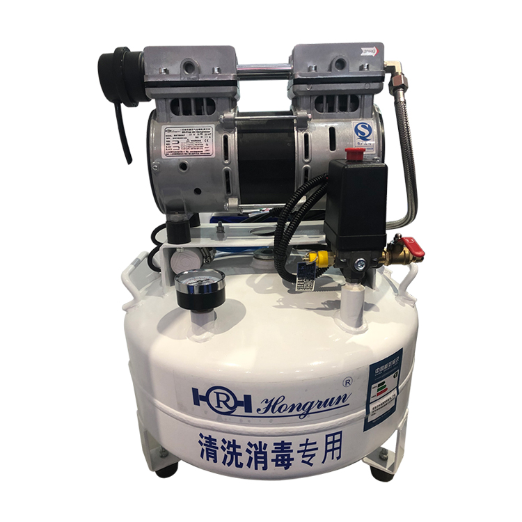 牙科气泵空压机小型静音无油高压空气压缩机220v  医用气泵  小型气泵