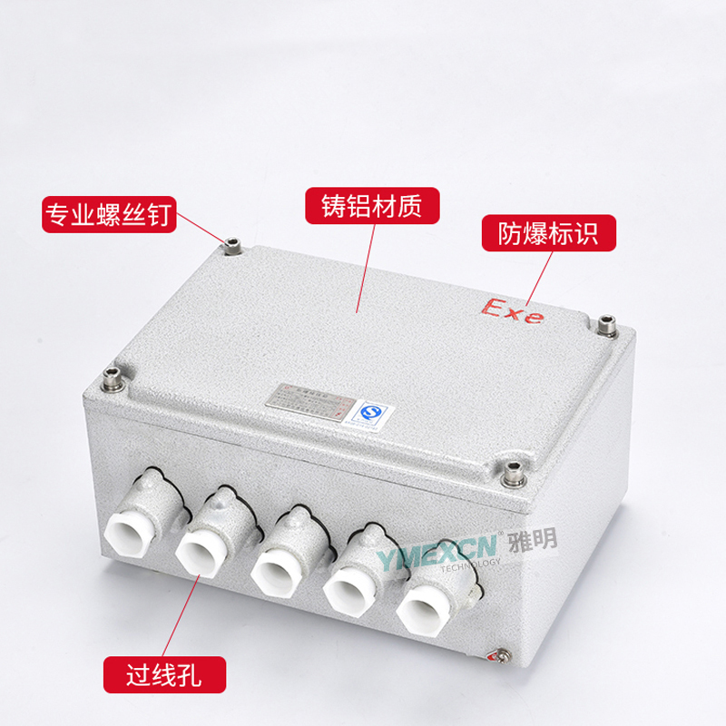 300*400*200IP65IIB防爆防水防尘接线箱  防爆防腐模块箱  防爆工业插座箱  防爆检修箱