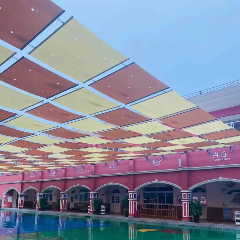 漳州球场施工，漳州操场施工，漳州操场遮阳