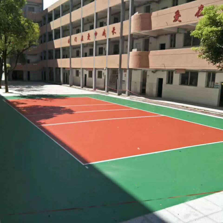 漳州排球场施工，漳州排球场建设，不同的排球场地施工  漳州排球场地施工