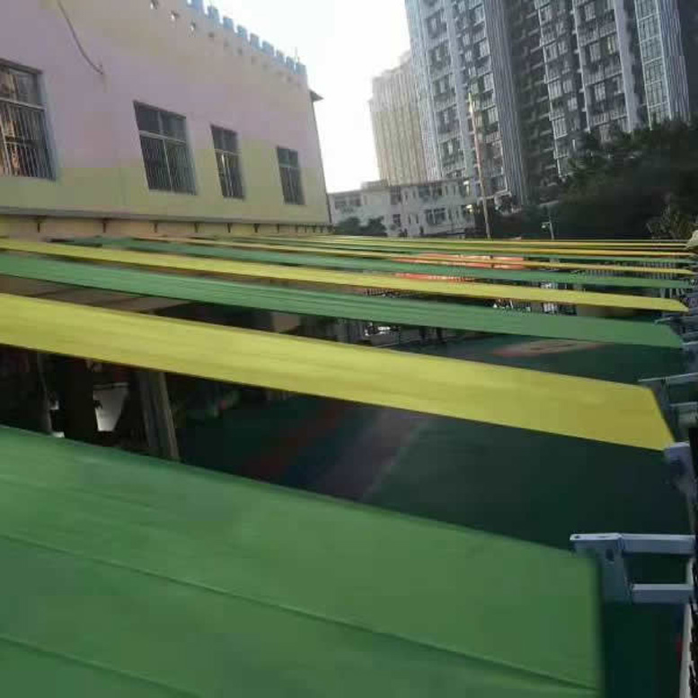 漳州幼儿园遮阳棚，漳州操场电动遮阳，福建幼儿园遮阳