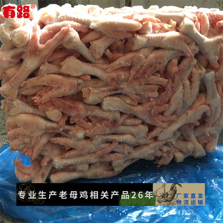 冻鸡分割产品老鸡爪山东老母鸡厂家批发销售欢迎采购  鸡爪价格  冻鸡爪批发  冷冻老鸡爪