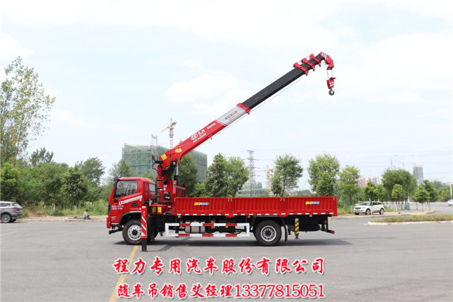 实用款DV3随车吊神百重工牌ABC5161JSQDJ6型随车  8吨DV3随车吊