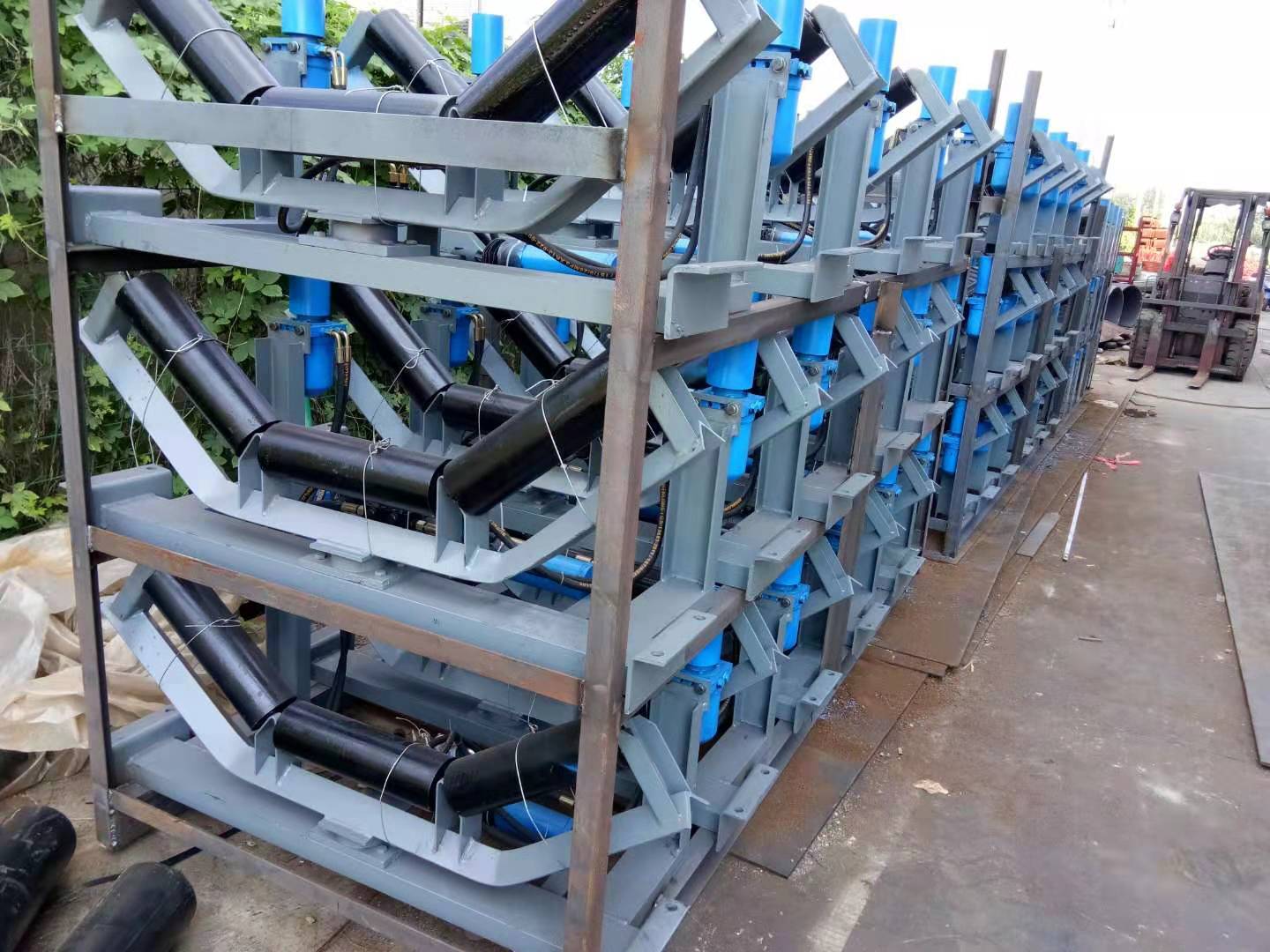 带宽650液压纠偏装置  带宽650液压调偏装置  带宽500液压调偏装置  上皮带液压调偏