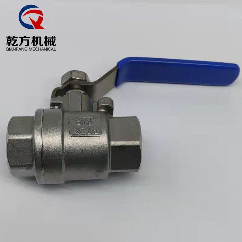 快装球阀  双相钢2205/2507内丝球阀 二片式球阀  双相钢内丝球阀