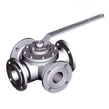 四通球阀  双向四通转阀  双向供水转阀