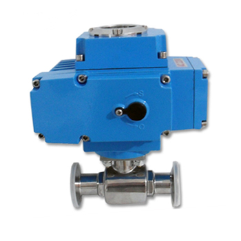 卫生级电动球阀  不锈钢卫生级电动球阀  电动卫生级快装式球阀