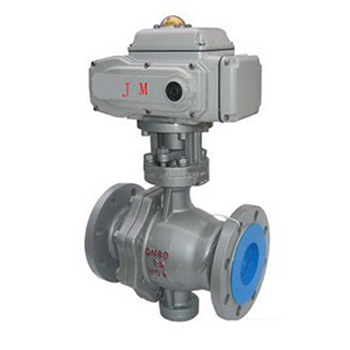 电动固定球阀  电动固定式球阀  江森固定球阀