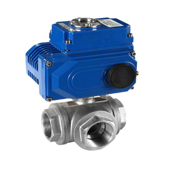 电动三通内螺纹球阀  电动三通球阀  电动内螺纹球阀