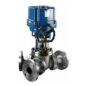 电动Y型三通球阀  Y型电动三通球阀  江森Y型三通球阀