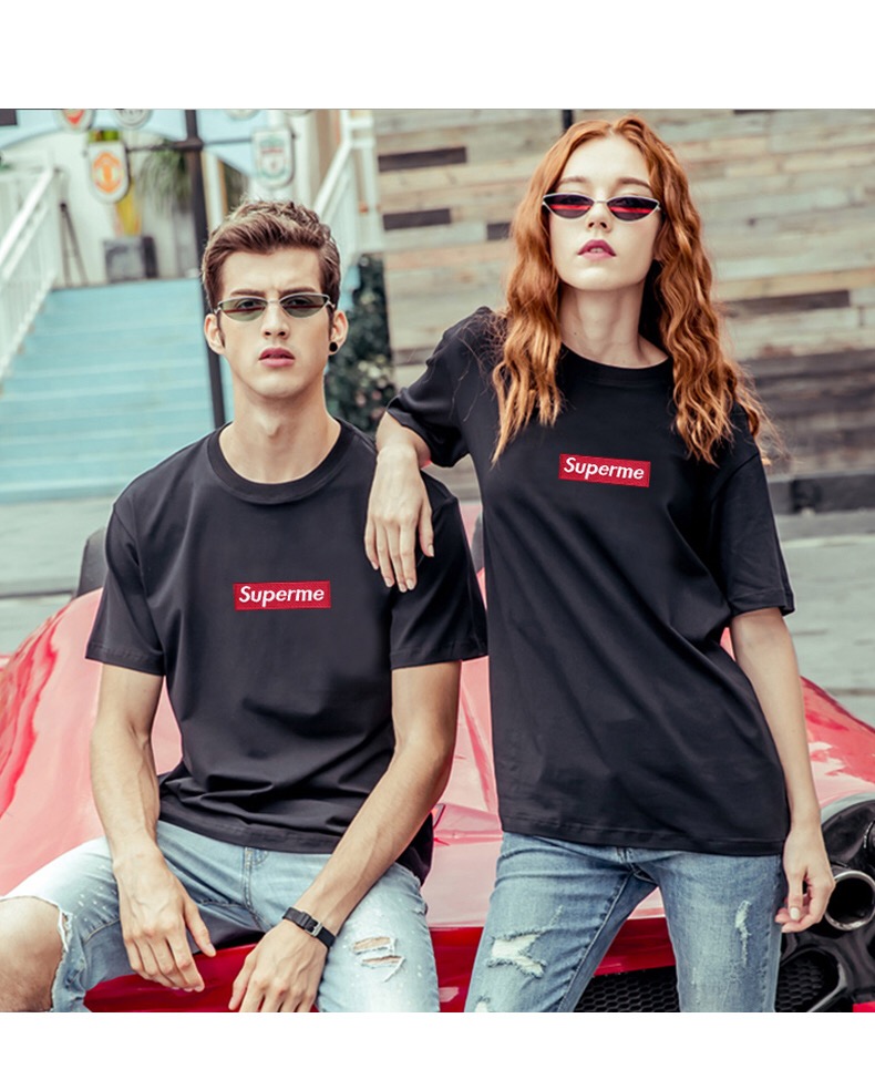 Supreme韩版纯棉半袖22年夏款批发货源供应