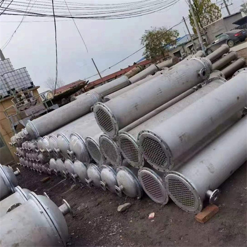 出售二手不锈钢列管式冷凝器 冷凝机各种型号冷凝器  传热设备