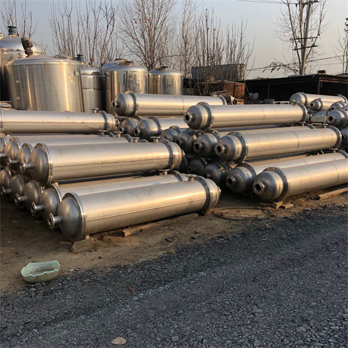 二手304不锈钢列管冷凝器 多型号换热器  传热设备  列管式冷凝器