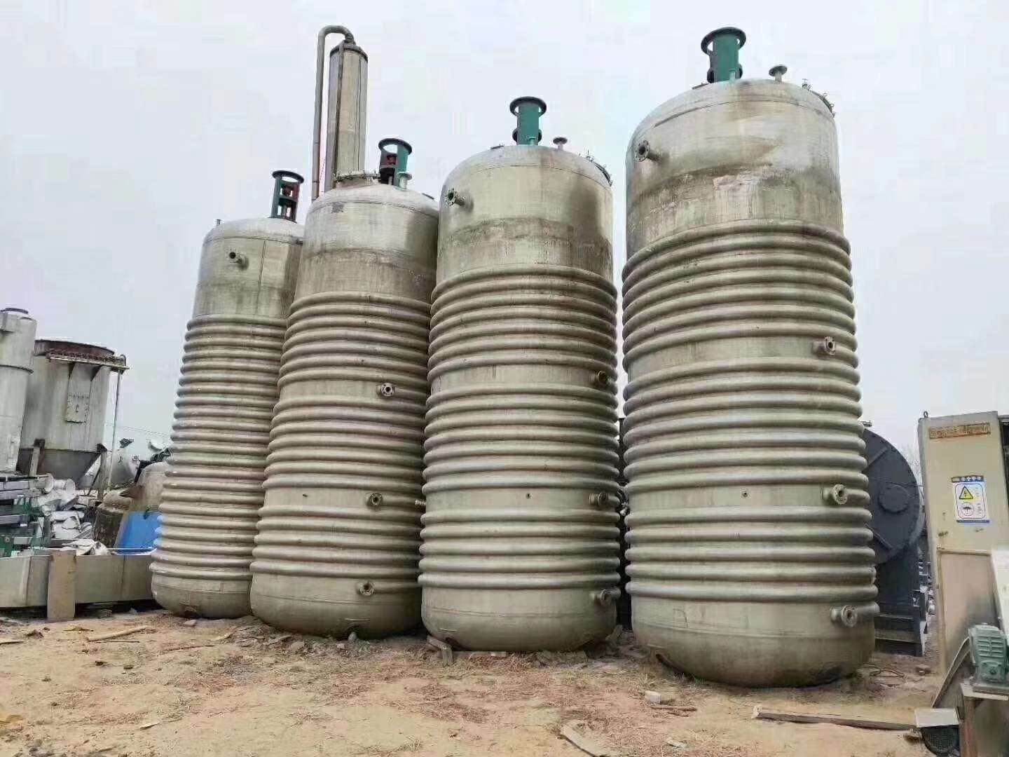 多型号搪瓷反应釜 外盘管反应釜 二手设备  机械设备  储运设备  反应设备