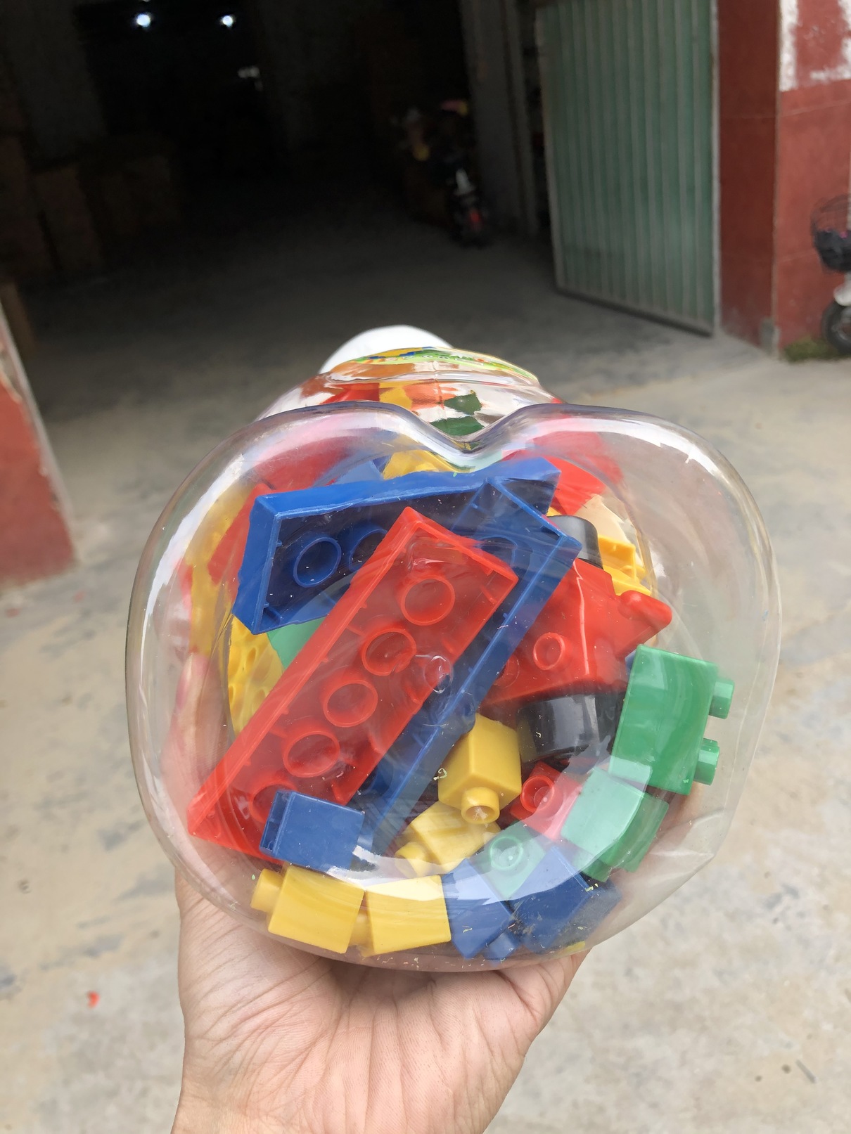 库存玩具，罐装大颗粒积木2150