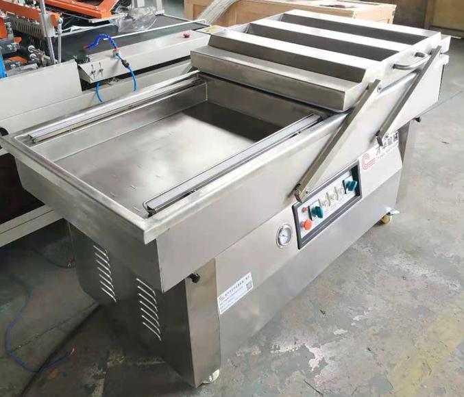 兴楷立型号F400/2SD型双室内抽真空包装机可定制  内抽真空封口机  内抽真空热合机