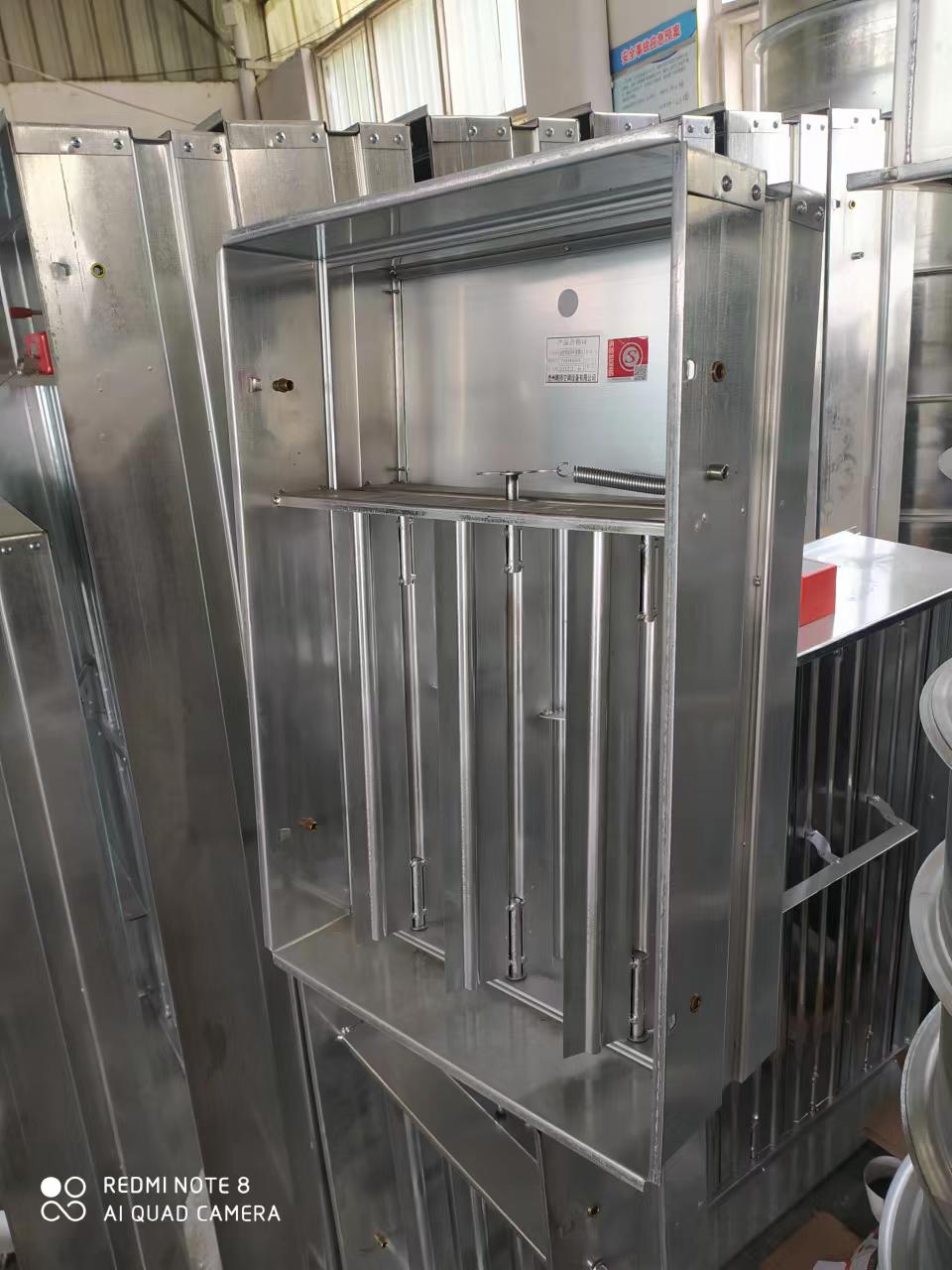 电动常闭型加压送风口 远控电动板式排烟口  电动加压送风口