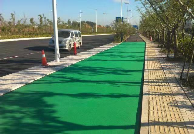 宝鸡彩色防滑路面，陶瓷颗粒路面  宝鸡陶瓷颗粒路面