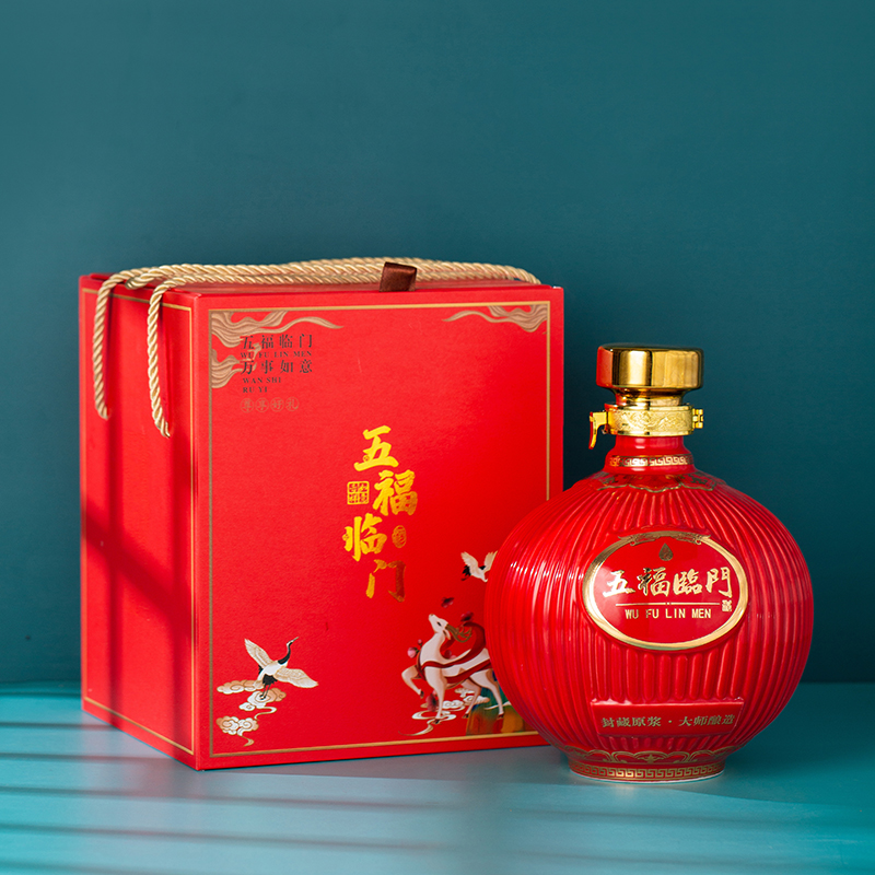 珐琅彩雕刻陶瓷酒瓶 松鹤延年5斤10斤密封酒坛定制厂  雕刻陶瓷酒瓶5斤  松鹤延年5斤酒坛