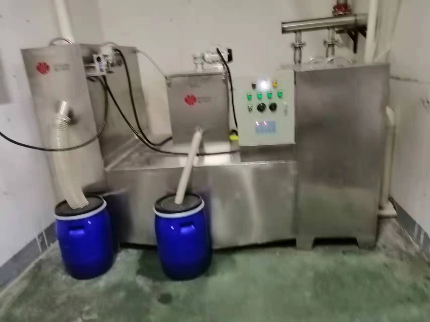 品牌威尔斯特全自动油脂分离器WEGY-50处理量隔油器  品牌方油水分离器  一体化隔油提升设备  全自动型油污分离器