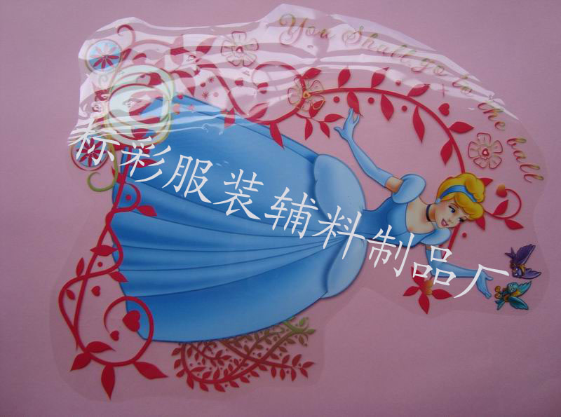 厂家供应 烫画烫唛 热转印烫画 英文字母硅胶烫标  服装辅料  卡通印花