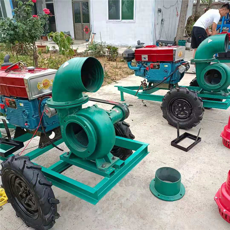 蜗壳6寸柴抽水泵襄城防汛 社区 地下车库 排水