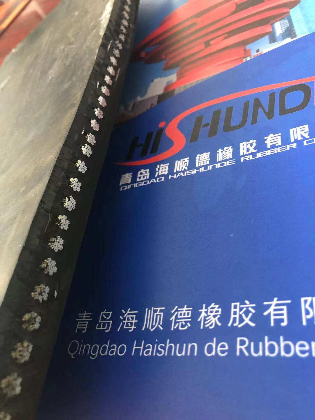 斗式提升机钢丝绳芯橡胶带15天交货  橡胶提升带  钢丝提升带