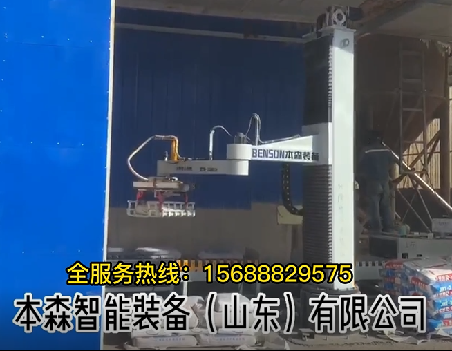 挂面码垛机器人 堆垛机械手 山东本森智能装备