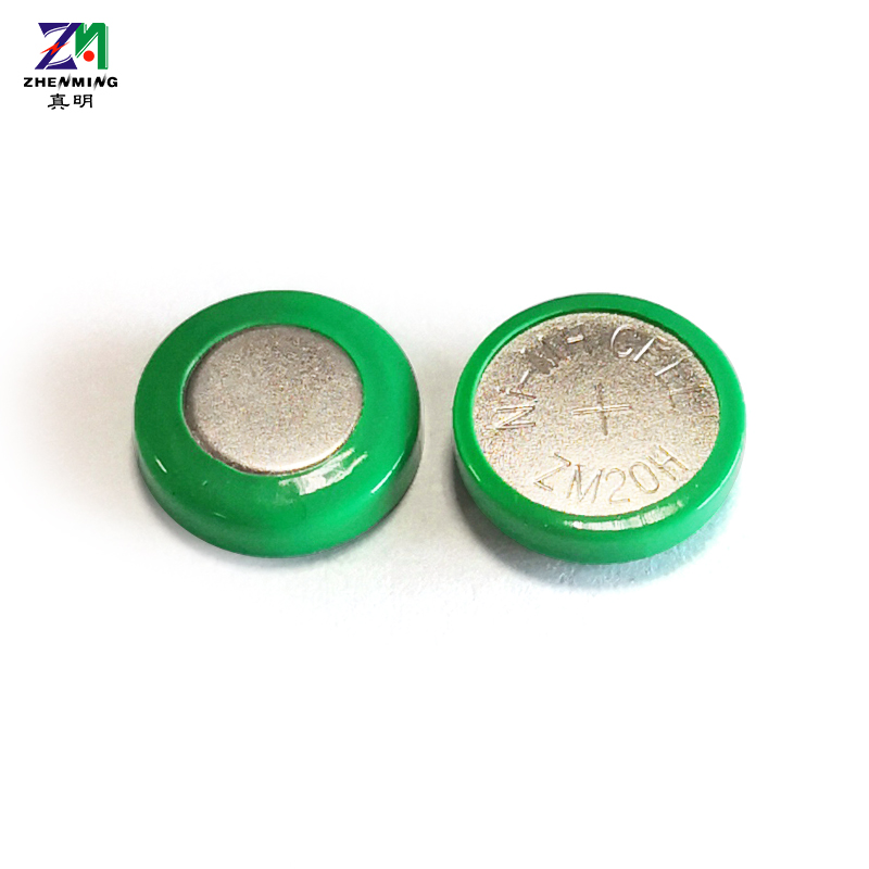 20H镍氢扣式充电电池1.2V20mAh定时器草坪灯充电电池  镍氢纽扣电池  镍氢充电电池