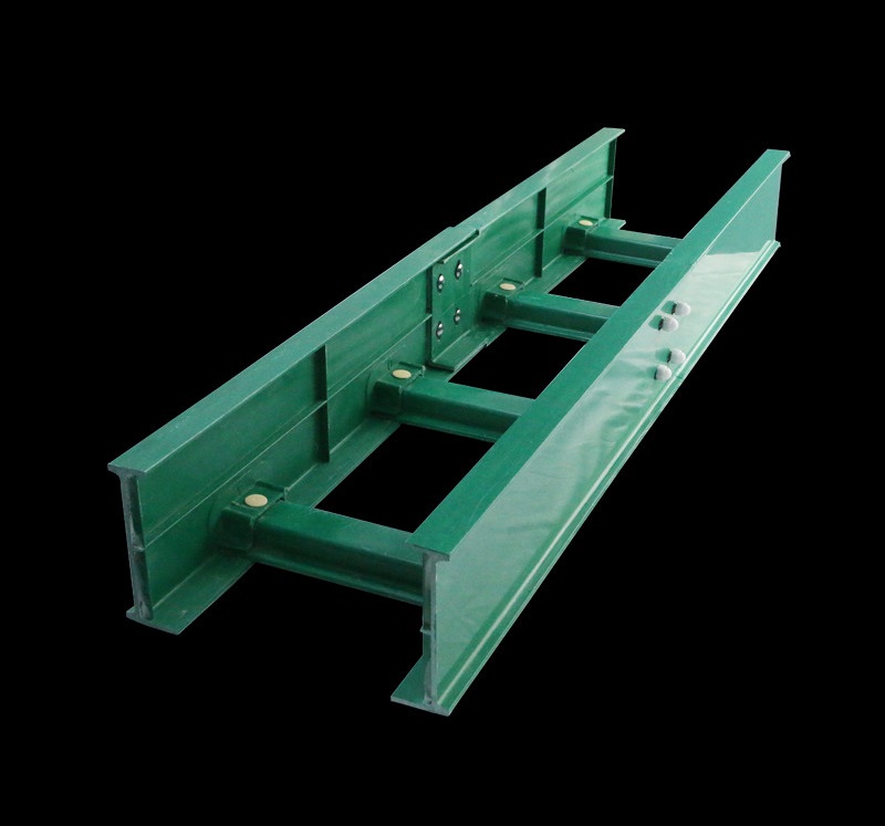 耐老化耐高温绝缘玻璃钢带盖电缆桥架