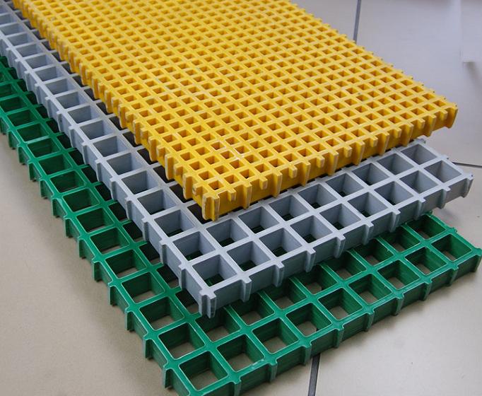 汽车美容店专用玻璃钢十字槽格栅