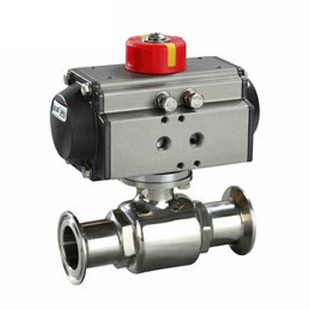 气动卫生级球阀  气动快装球阀  气动不锈钢卫生球阀